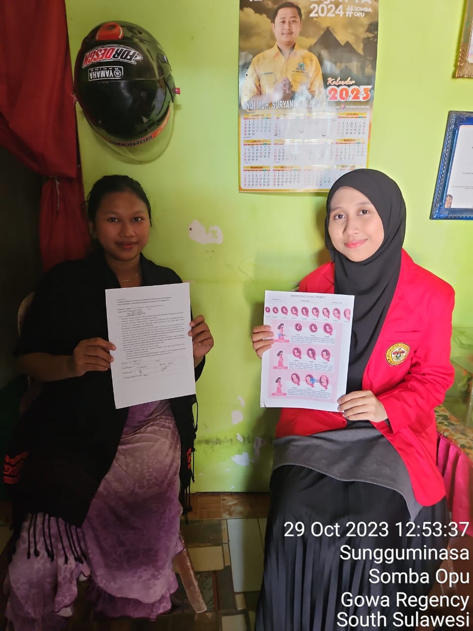 Pertemuan Pertama dengan Ibu Fatma : Perjuangan garis II